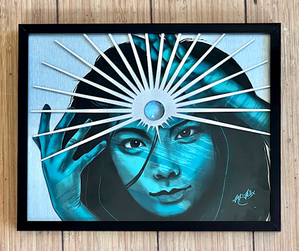 "Blue Björk" by Sean Michael Felix, Image 1.