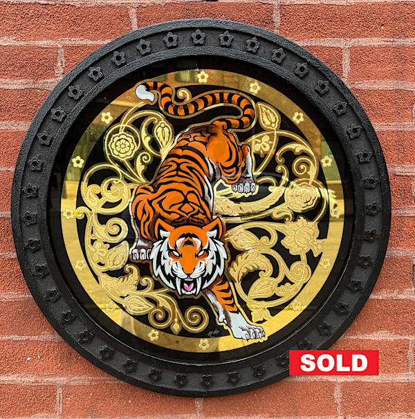 Gilded Tiger by Sean Michael Felix