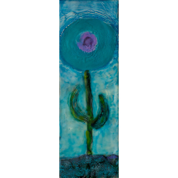 Amapola Turquesa - Turquoise Poppy by Dora Ficher