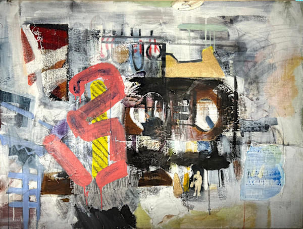 Sisyphus as Graffiti Writer by Celeste Rogers, Image 1.