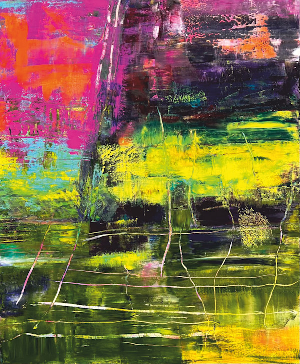 Elements of nature 11  Oil on canvas, 120 cm x 100 cm by Elvira Heimann