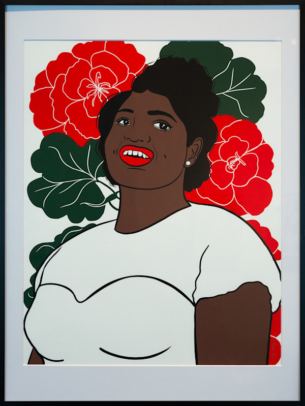 Big Mama Thornton | Red Geranium by Heidi Phelps, Image 1.