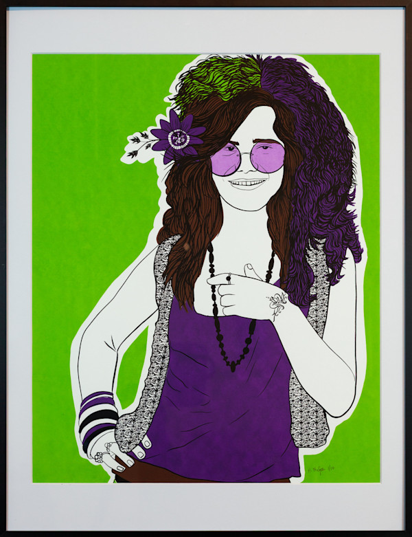 Janis Joplin | Passionflower by Heidi Phelps, Image 1.