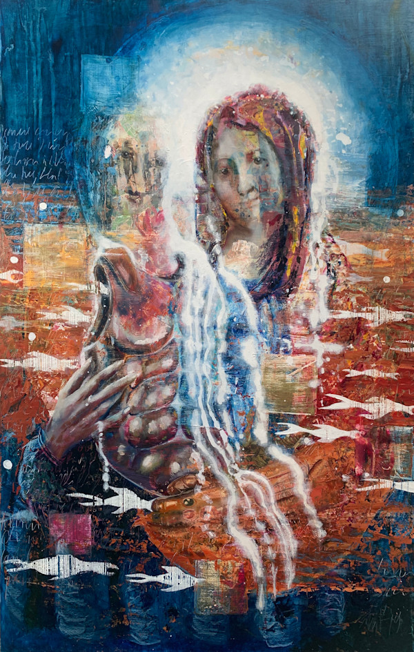 Maria In Arms Stoa 52 by Micky Focke