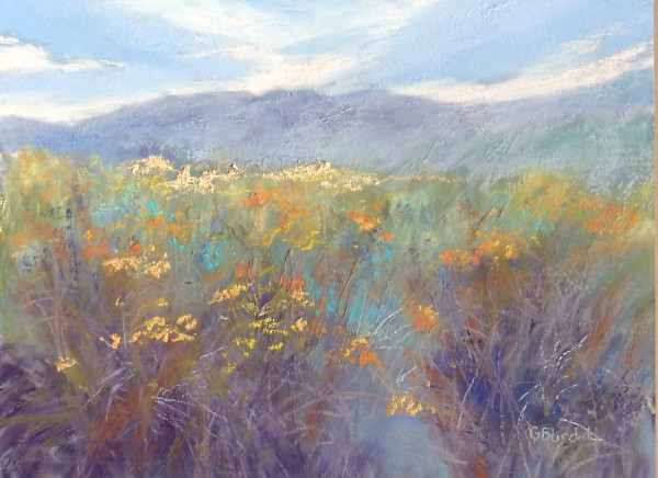 Early Sierra View by Ginny Burdick