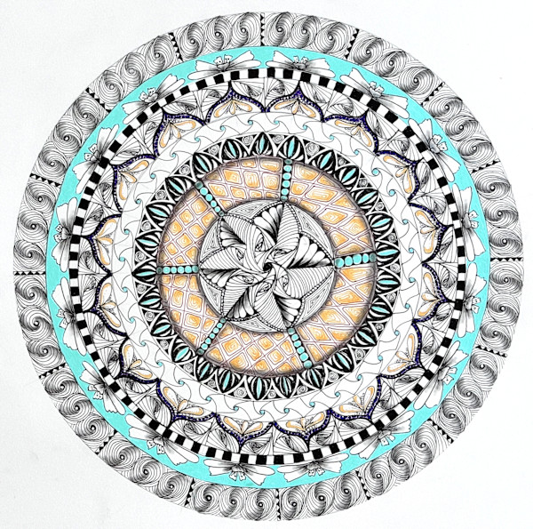 Mandala 1 by Ginny Burdick
