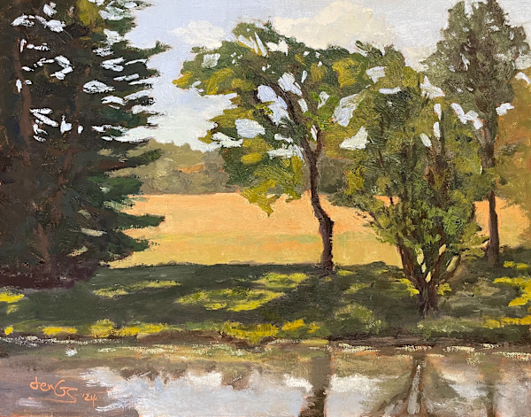 Pond-ering Reflections by Jennifer Gorman-Strawbridge