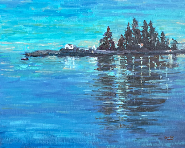 Evening Blues by Jennifer Gorman-Strawbridge