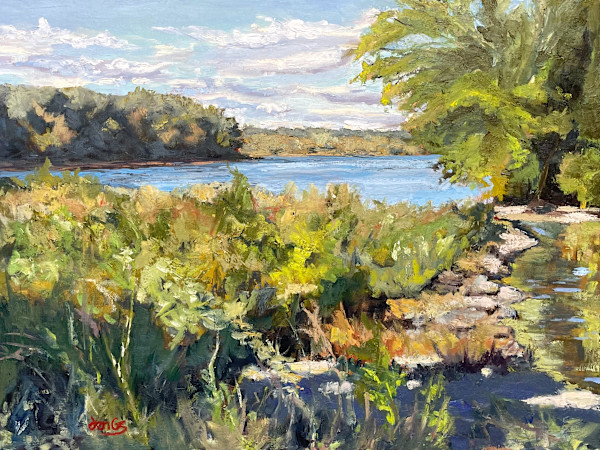 Early Fall on the Delaware by Jennifer Gorman-Strawbridge