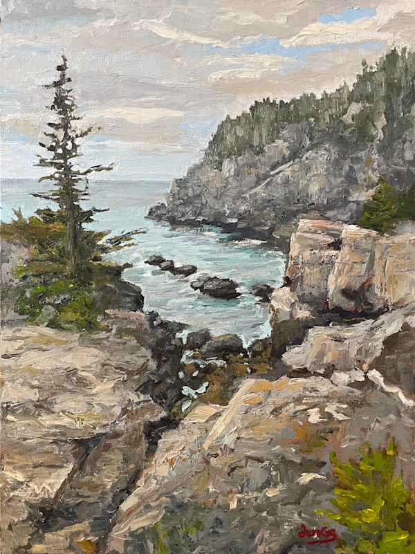Songs in the Wind over High Ledge by Jennifer Gorman-Strawbridge