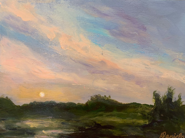 Smokey sunrise in the Fraser field by Daniela Bahry, Image 1.