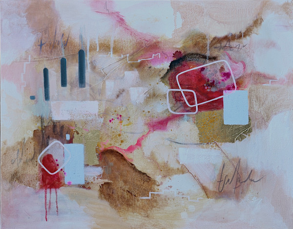 Echos of pink by Elena Derksen