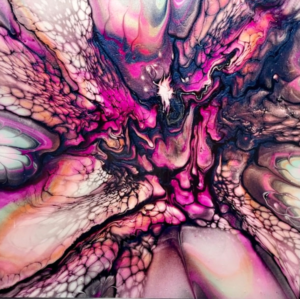 Fuchsia Starburst by Martin Relton