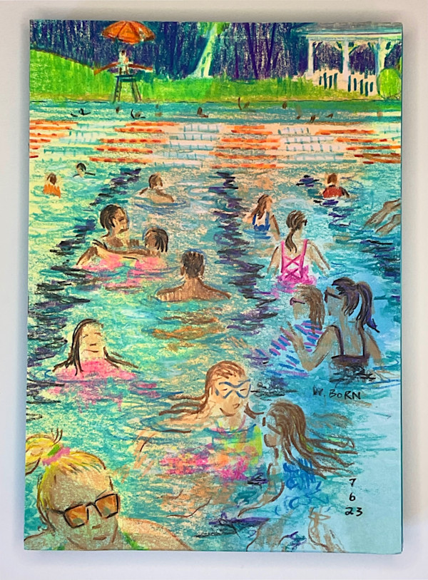 Before the Swim Meet by Wendy Born