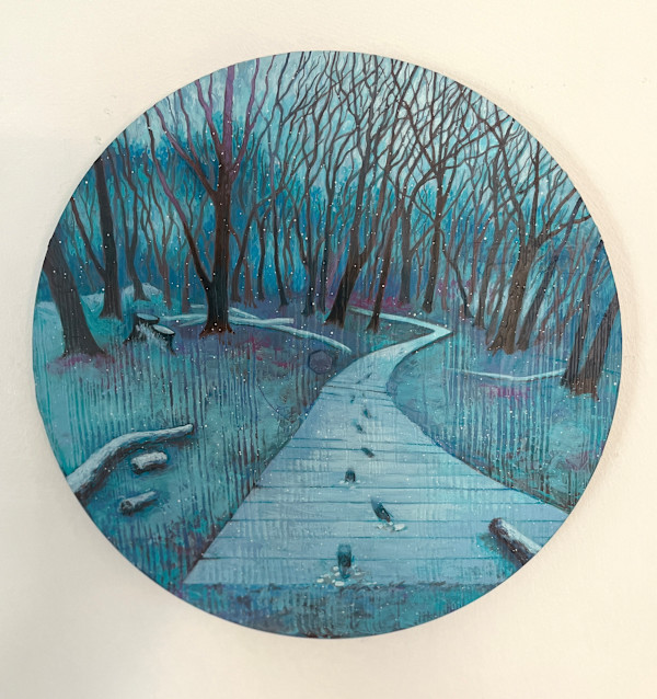 Bridging Beliefs, Winter Landscape by Wendy Born