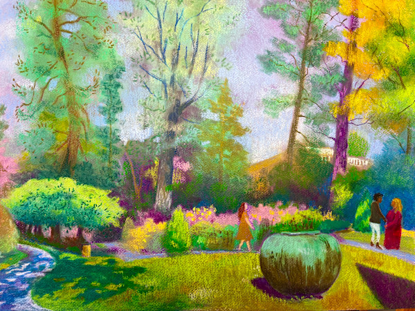 Walk in the Garden by Wendy Born