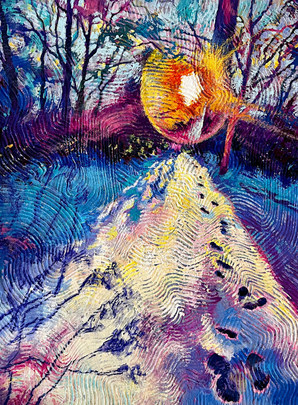 Aura, Van Vleck Garden Colors of Winter Series by Wendy Born