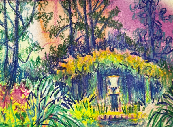 Secrets of Summer, Petite Original 3 by 4 inches by Wendy Born