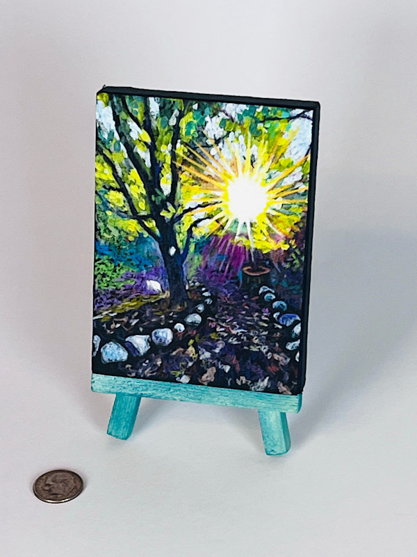 Source Seek, Petite Original 3x4" by Wendy Born