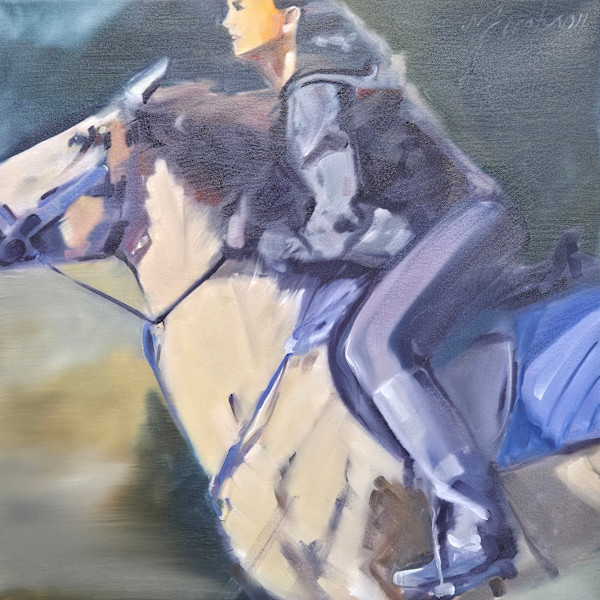 Girl on Horse. by Matthew Jacobson, Image 1.