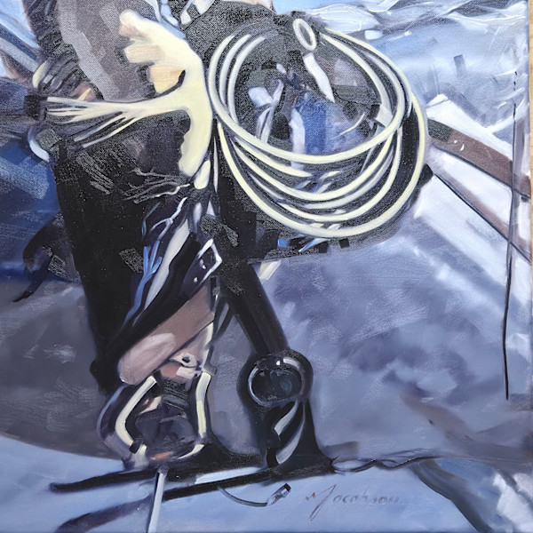 Cowboy close-up by Matthew Jacobson, Image 1.