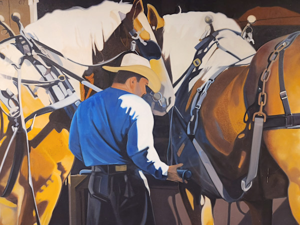 Draft Horses by Matthew Jacobson