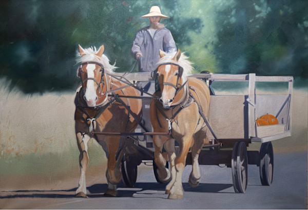 Pumpkin Wagon by Matthew Jacobson