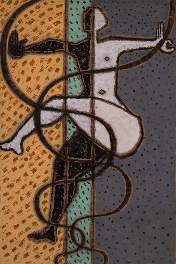 Dancing Person with Modular by Aditya Prakash (1924-2008)