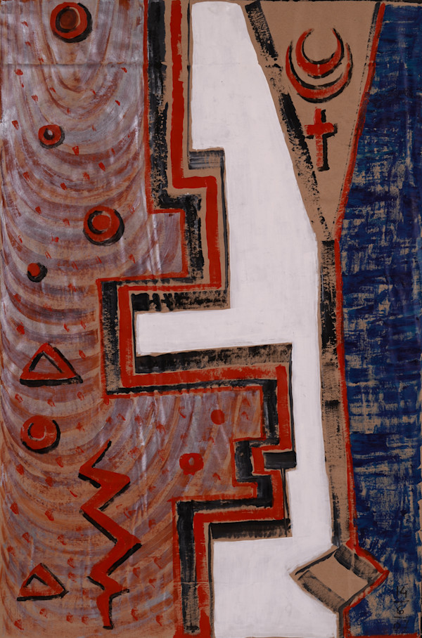 Cosmos-Religion by Aditya Prakash (1924-2008)