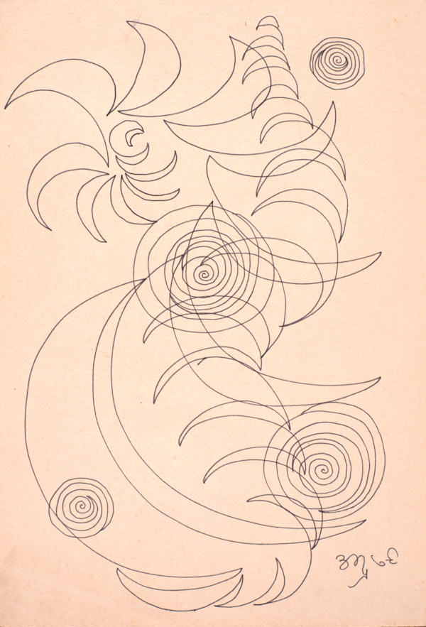 Rigid Structure and Large Spirals by Aditya Prakash (1924-2008)