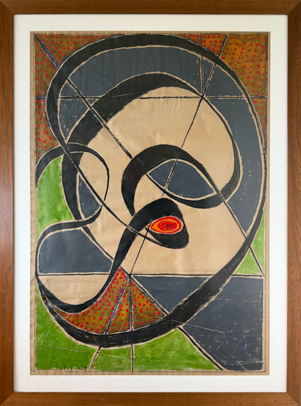 Last Works Spiral by Aditya Prakash (1924-2008)
