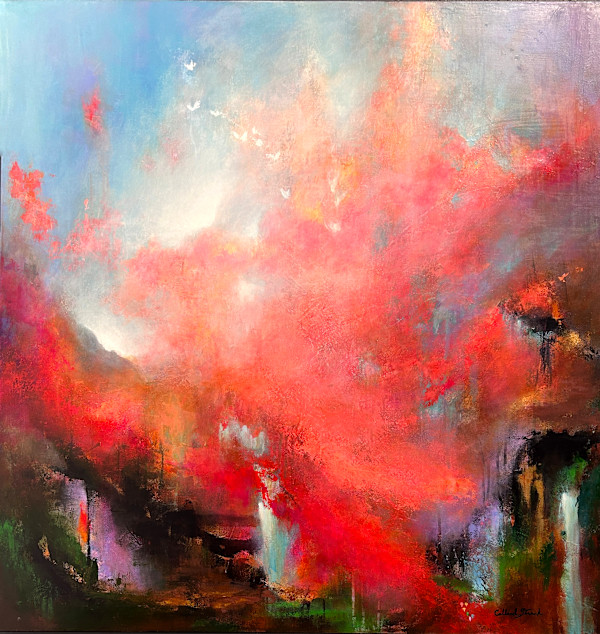 Sunrise Mountain by Mary Ellen Calland Strack, Image 1.