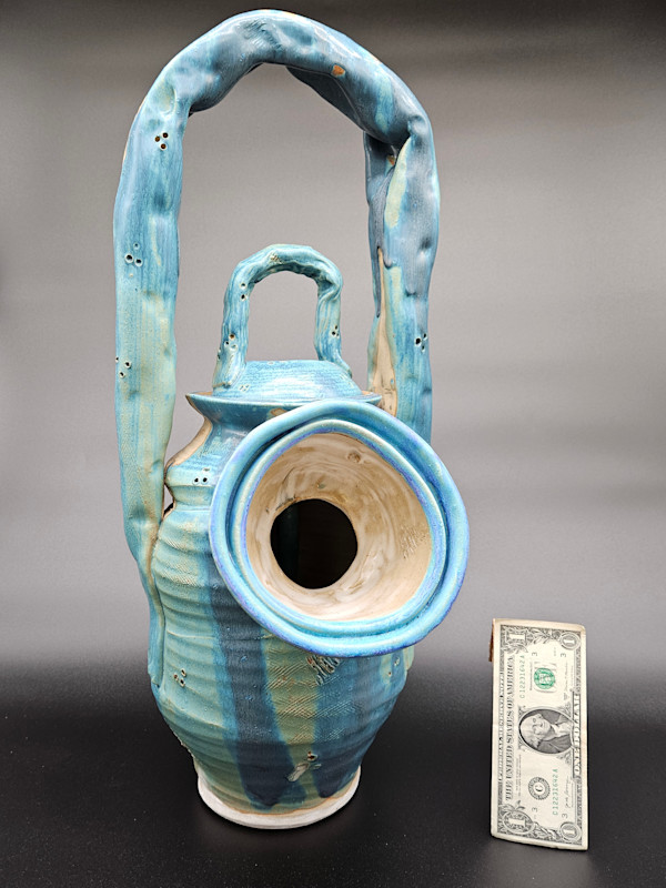 Life Vessels: Unusable Teapot Series - Two Lips by JOHN GOOD