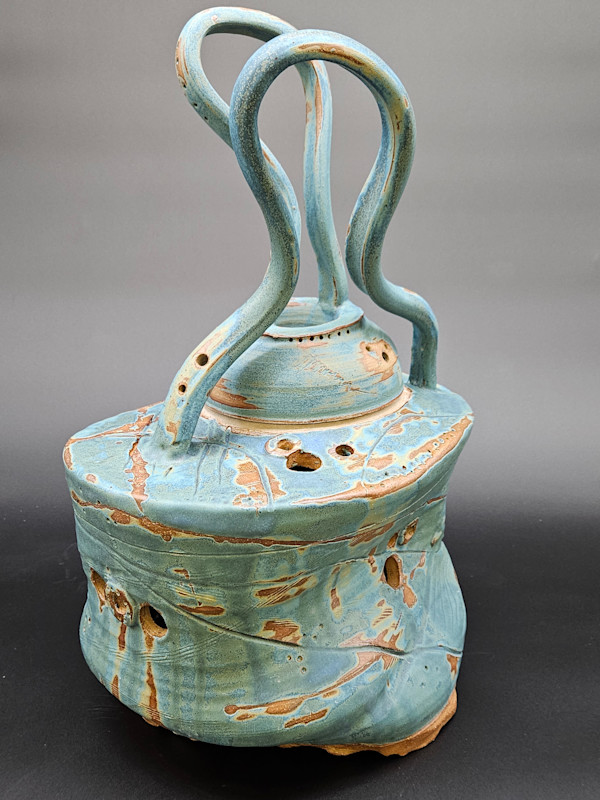 Life Vessels: Clay Bag Series - Big Lid by JOHN H GOOD