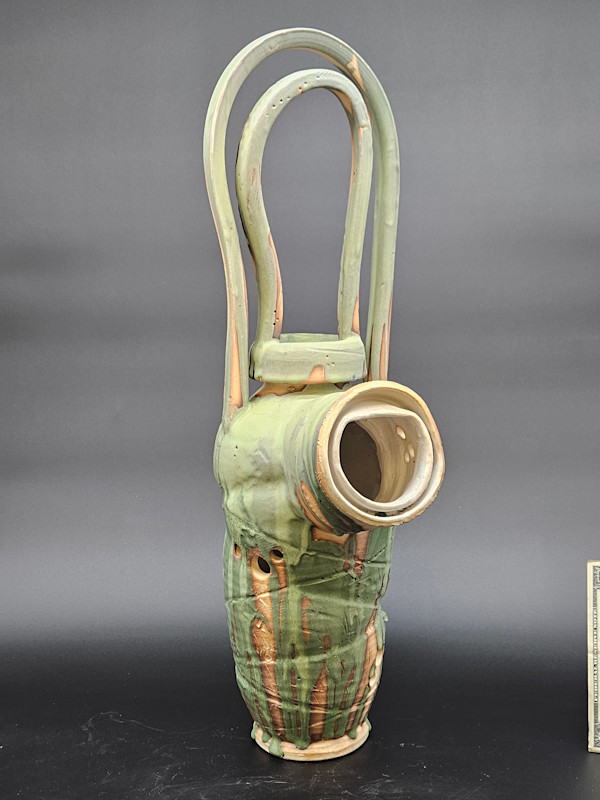 Life Vessels: Unusable Teapot Series - Freddie #1 by JOHN H GOOD