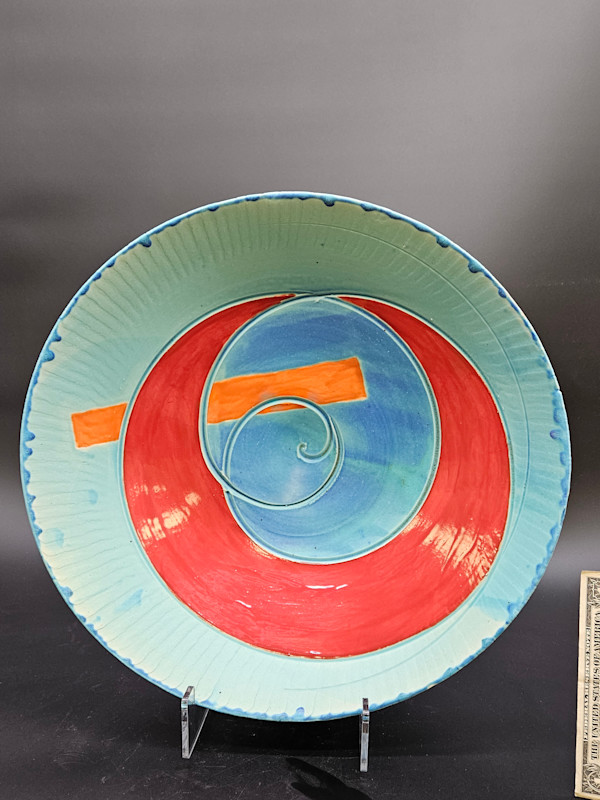 Life Vessels: Tempest Bowl Series - Red Crescent by JOHN H GOOD, Image 1.