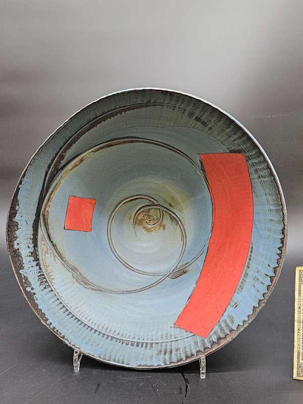 Life Vessels: Tempest Bowl Series - Deep Blue by JOHN H GOOD, Image 1.