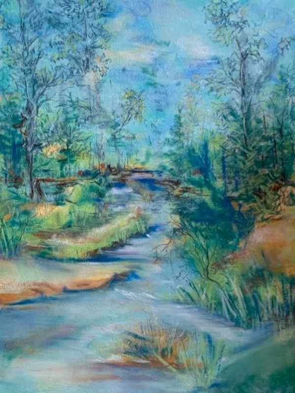 The Spring Creek by Barbara Wentzell Jaquith
