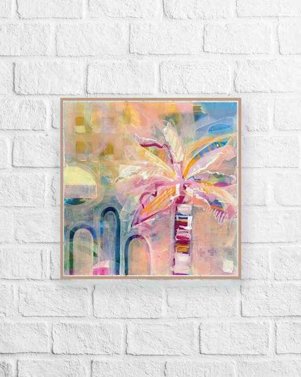Sunset Palms I by Shelley Wales