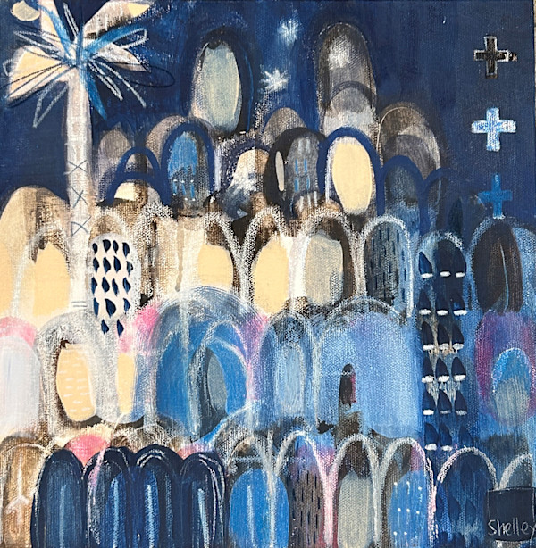 By the light of an indigo moon by Shelley Wales
