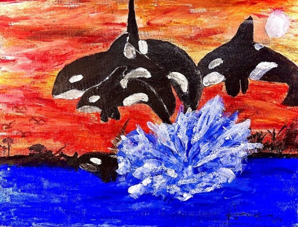 Dance of the Ocean by Aaryan S