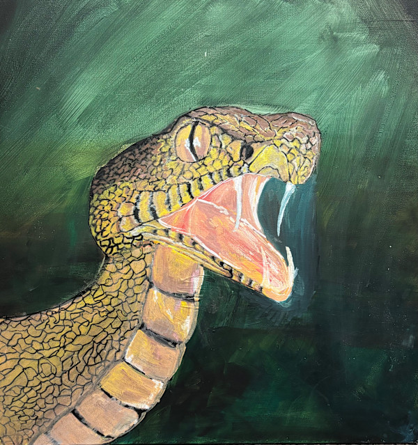 The Vibrant Snake by Aaryan Shanmuga