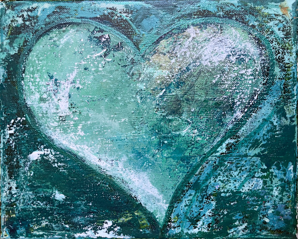 Teal Heart by Kerrie Neumann