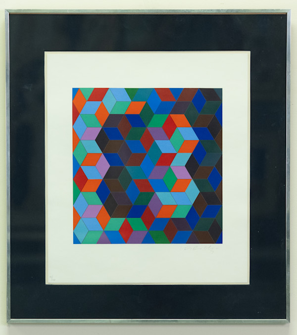 Abstract Composition by Victor Vasarely