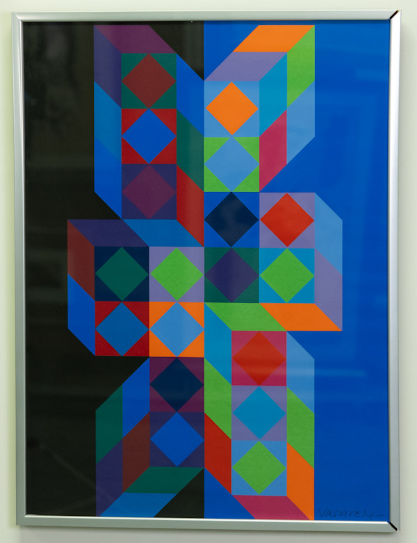 Abstract Composition by Victor Vasarely