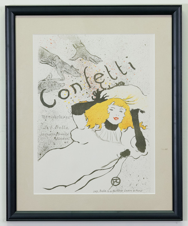 Confetti, 1894 by Henri de Toulouse-Lautrec (after)