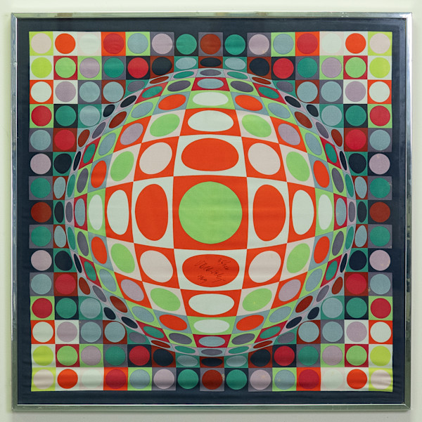 Geometric Design/Abstract Composition by Victor Vasarely