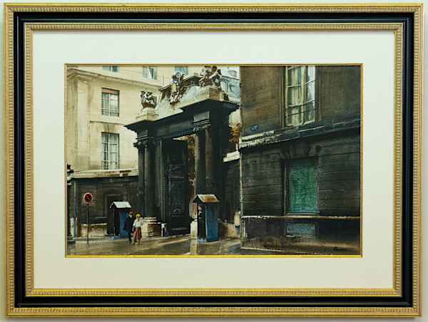 Paris Portal by Ogden M. Pleissner