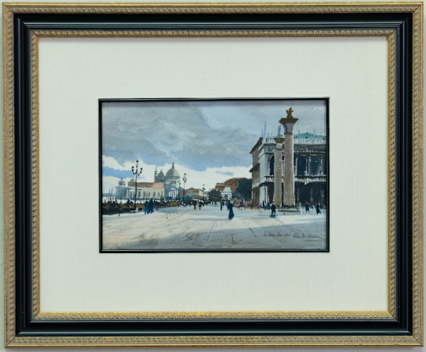 Venetian Square by Ogden M. Pleissner