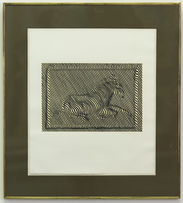 Zebre by Victor Vasarely